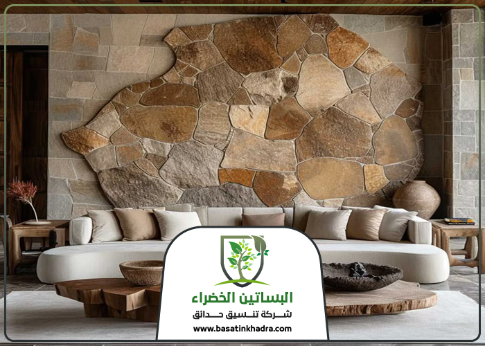 تصميم ديكورات حجرية بالرياض