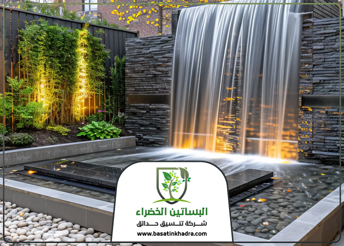 تركيب نوافير وشلالات شمال الرياض