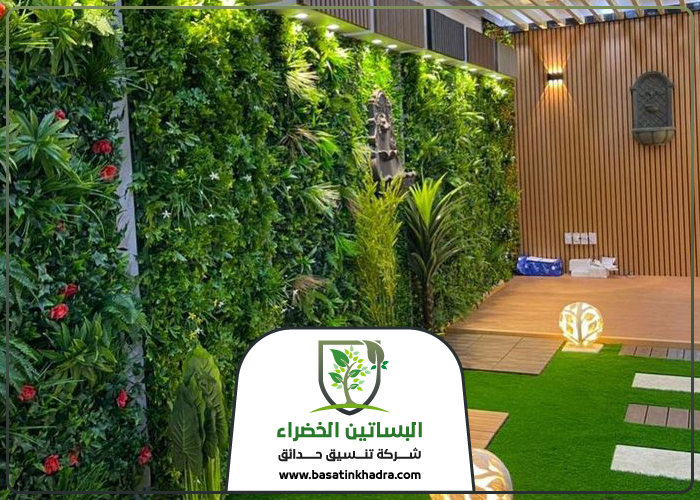 تركيب عشب جداري جنوب الرياض