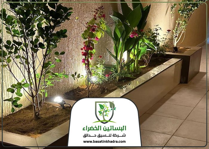 تركيب أحواض زرع خشبي