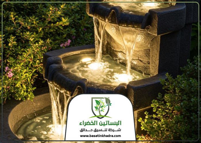 تركيب نوافير وشلالات شمال الرياض