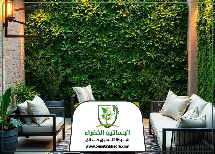 تركيب عشب جداري جنوب الرياض