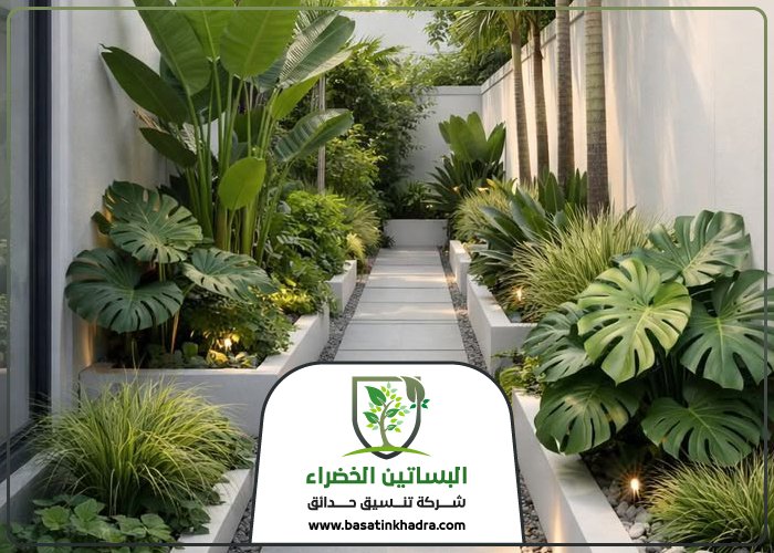 تركيب عشب جداري غرب الرياض