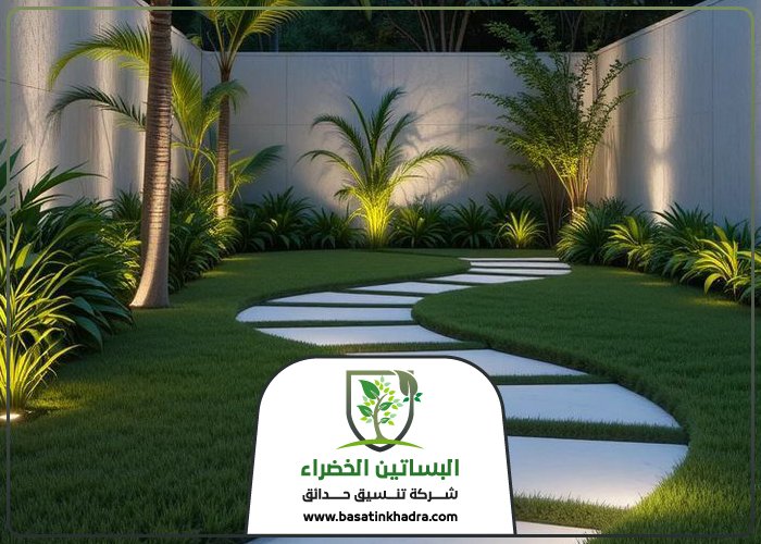تركيب عشب حي الواحة