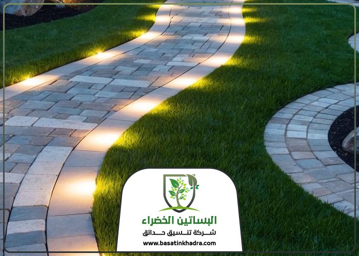 تركيب عشب حي الواحة