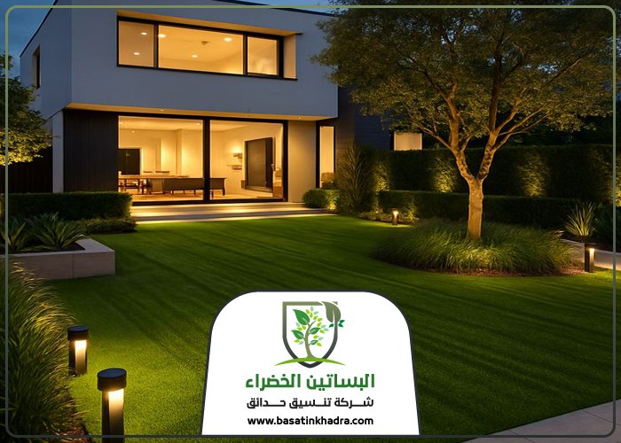تركيب عشب حي الوادي
