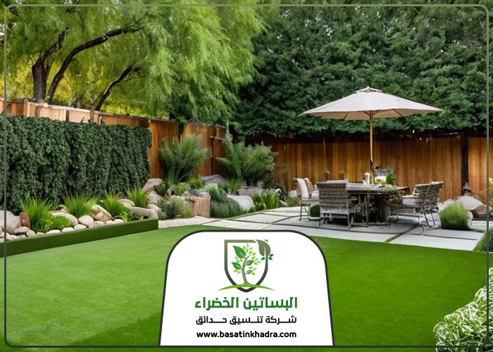 تنسيق حدائق بحي الربيع