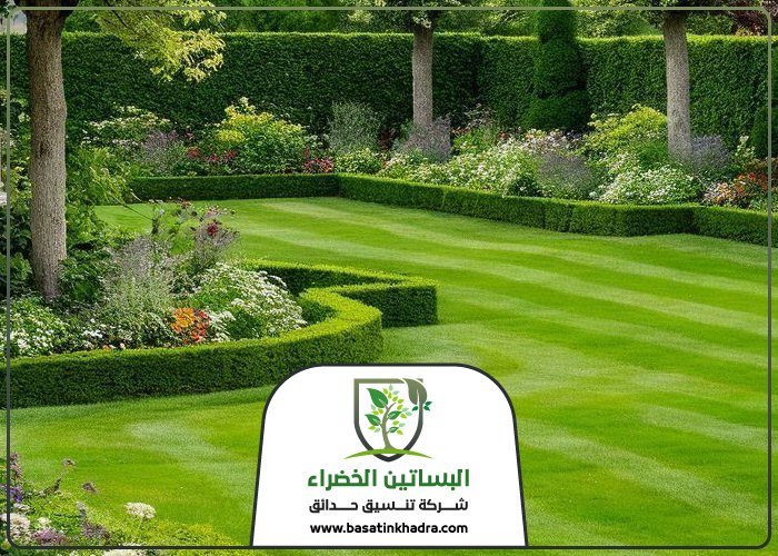 تنسيق حدائق بحي النخيل