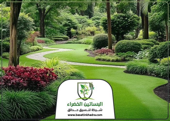 تنسيق حدائق بحي المحمدية