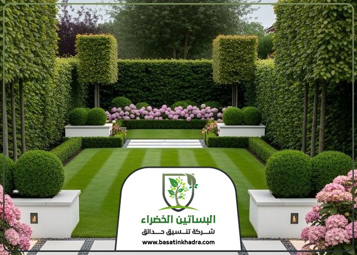 تنسيق حدائق بحي الواحة