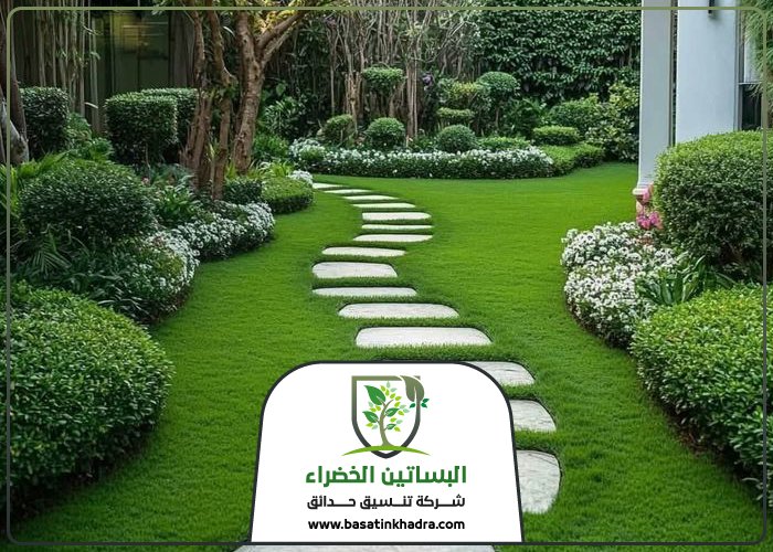تنسيق حدائق بحي الوادي