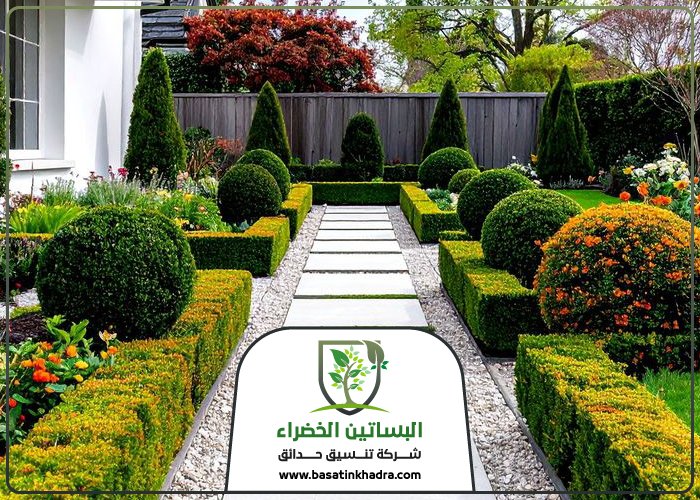 تنسيق حدائق بحي الملك فهد