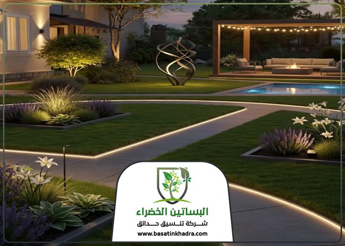 تنسيق حدائق حي العزيزية