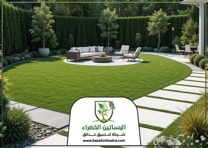 تنسيق حدائق حي العزيزية