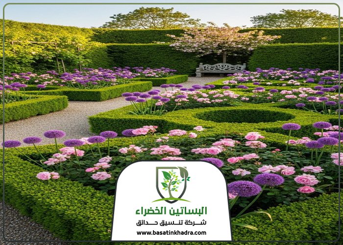 تنسيق حدائق حي الملقا