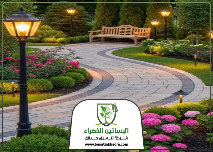 تنسيق حدائق حي حطين