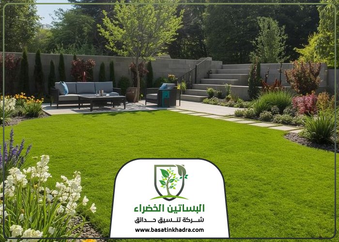 تنسيق حدائق حي الندى
