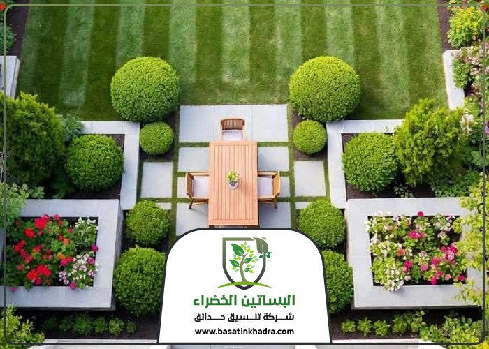 تنسيق حدائق حي الوادي