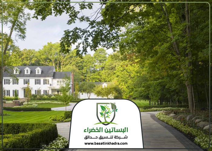 تنسيق حدائق حي الغدير