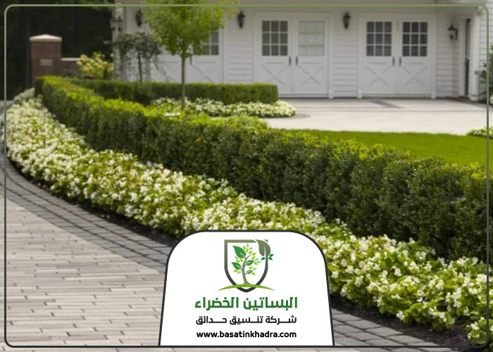 تنسيق حدائق حي الغدير