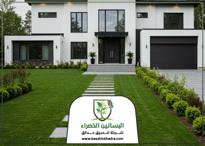 تنسيق حدائق حي الغدير