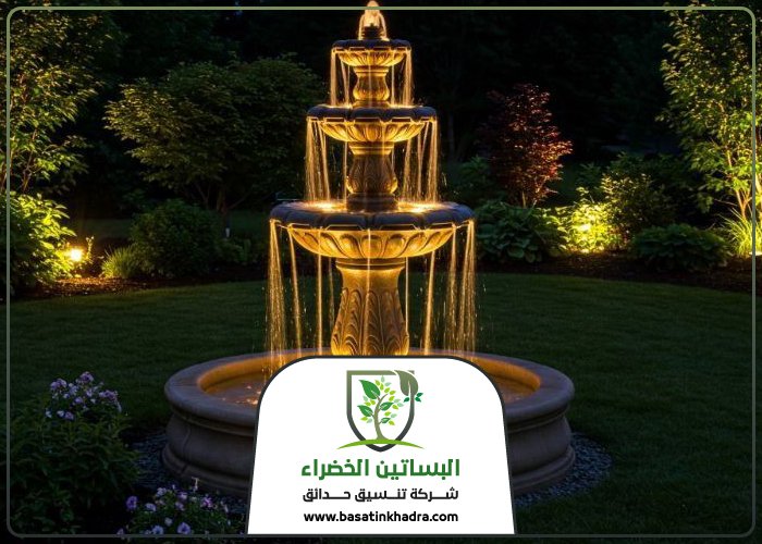 تركيب نافورة حديقة منزلية بالرياض