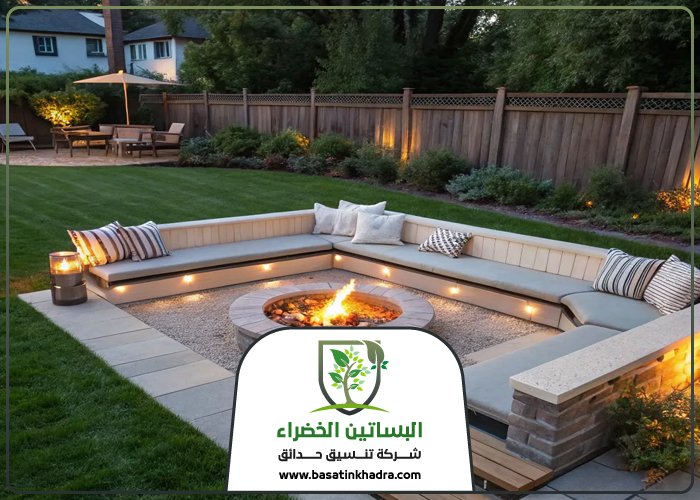 تصميم حدائق استراحات بالرياض