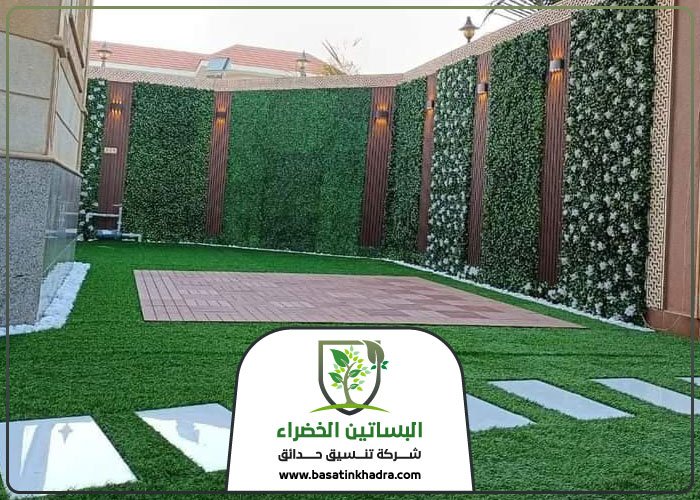 تركيب عشب جداري غرب الرياض