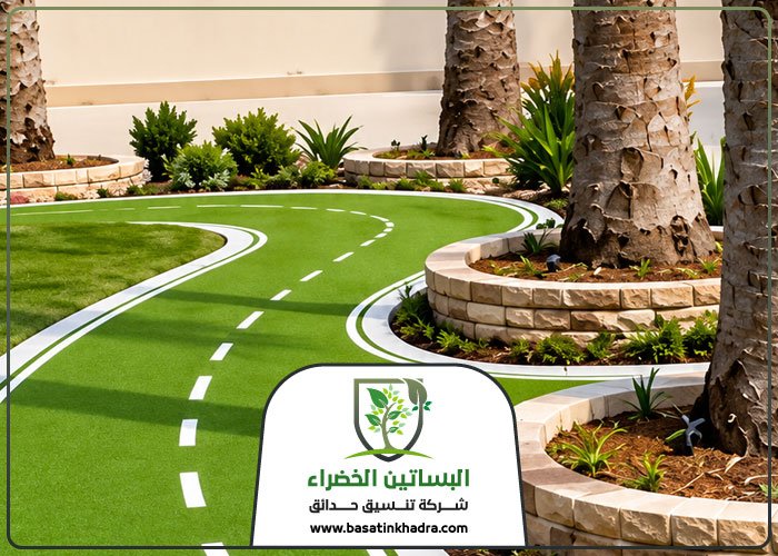 تركيب عشب طبيعي بالرياض