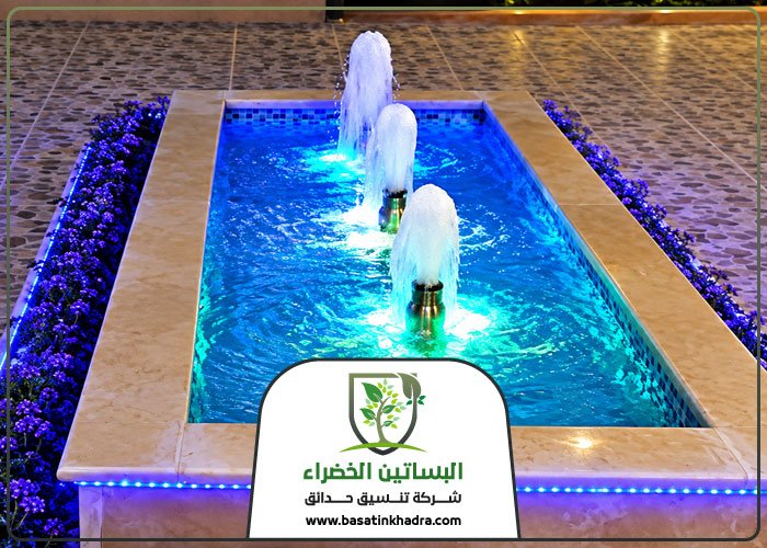 تركيب نافورة حديقة منزلية بالرياض