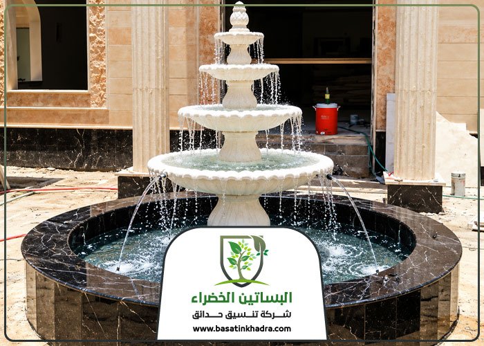 تركيب نافورة حديقة منزلية بالرياض